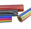 BOPP /CPP /PET colorful packaging film wrapping sheet holographic sheet laser polyester metallized film for gifts bags