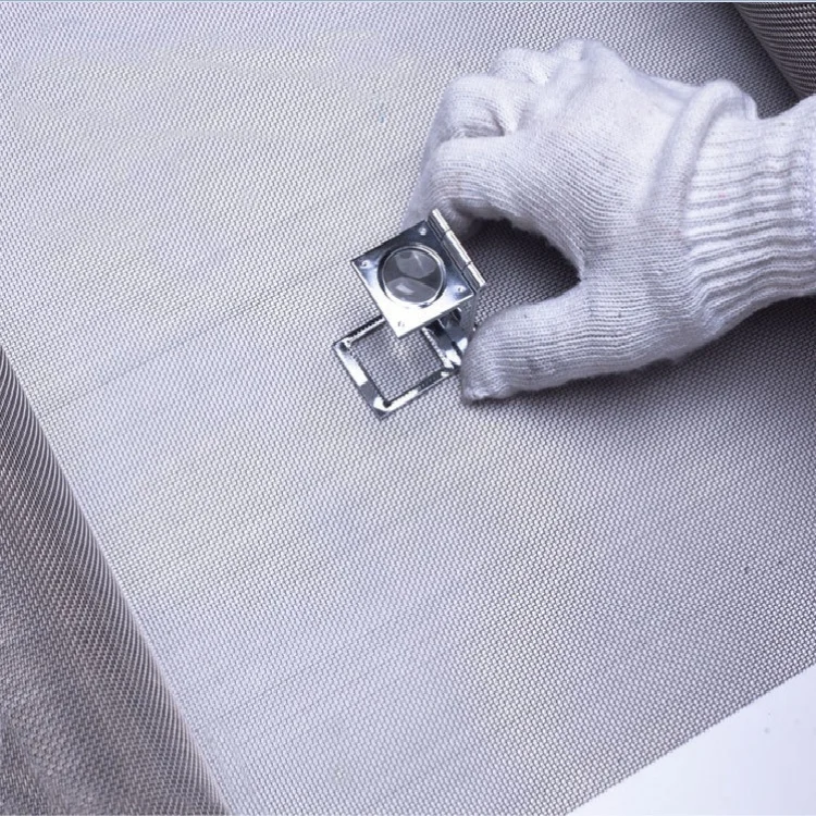 Pure Nickel 201 N4 woven wire mesh Nickel wire mesh