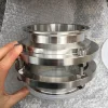 Stainless Steel 4inch Tri-Clamp Short Sight Glass with 10mm thick glass use for falling film