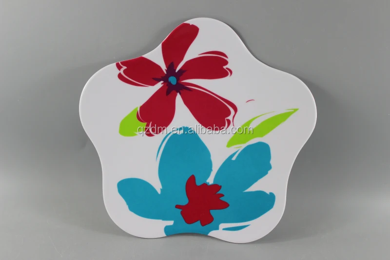 Star Shaped Melamine Dessert Plate