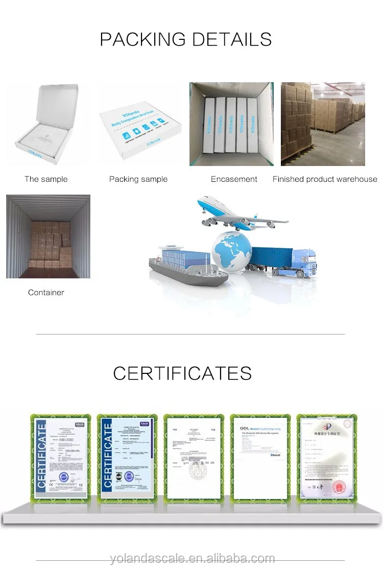 our certificate for yolanda body scale