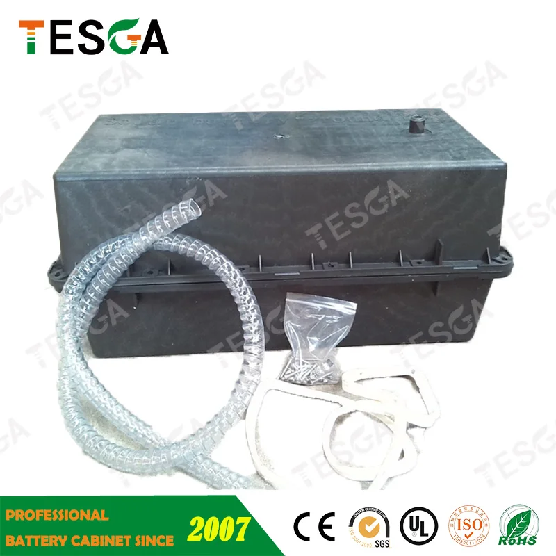 Good Heat Protection Waterproof Plastic Inverter Battery Box For Solar