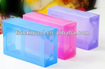 transparent collapsible shoe box