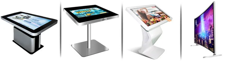 43 inch RK3288 2GB+8GB hardware capacitive touch screen big size wall mount LCD digital signage