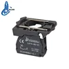Push button switch plastic bracket + contact element LAY4series