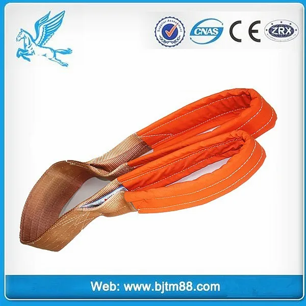 5tons Heavy Duty Lifting Belt Sling,Polyester  Sling With Protective