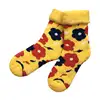 Romantic Women Holiday Slipper Socks with Plush Lined Content