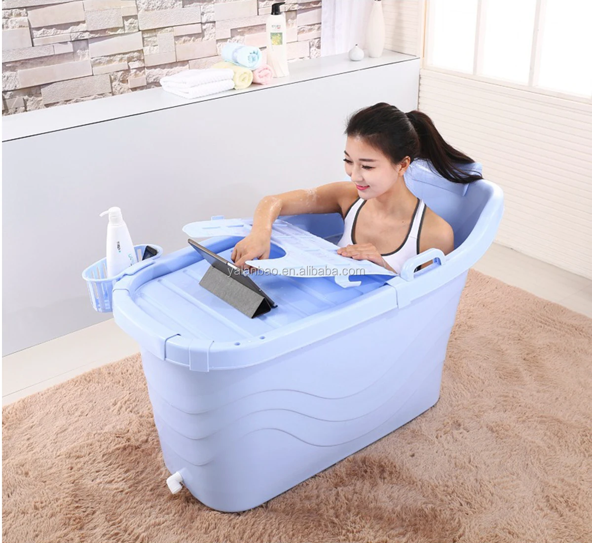 Best Price Superior Quality Large Plastic Tub/portable Bathtub For