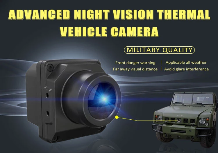 Driving Assistance 384x288 Surveillance Thermal Imaging Car Night
