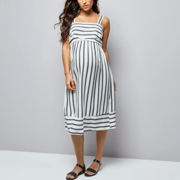 vestidos de listras 2019