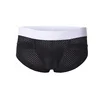 OEM Wholesale customized your own brand mesh fabric gay sexy underwear men