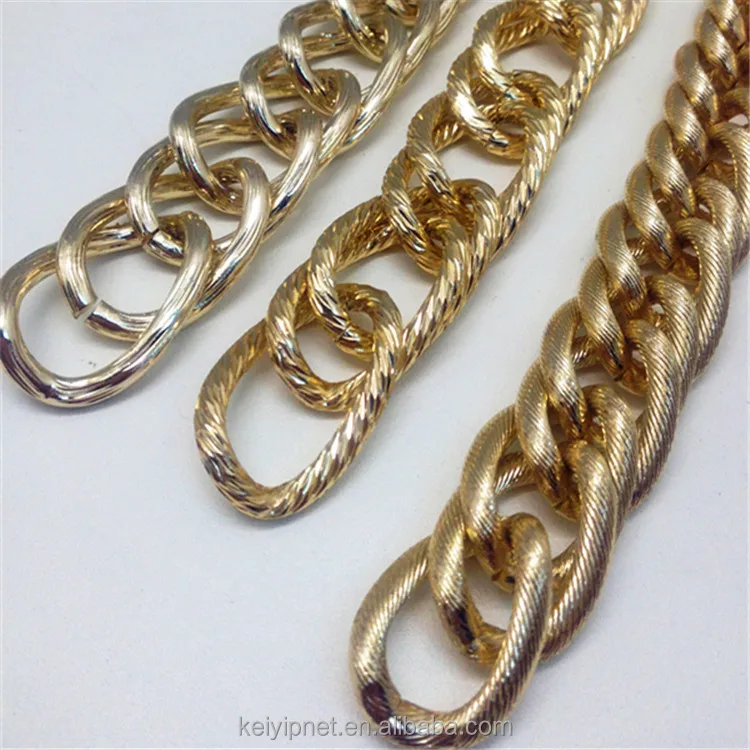 Fake Gold Aluminum Chain For Man Big Necklace - Buy Fake Gold Aluminum Chain,Big Necklace For ...