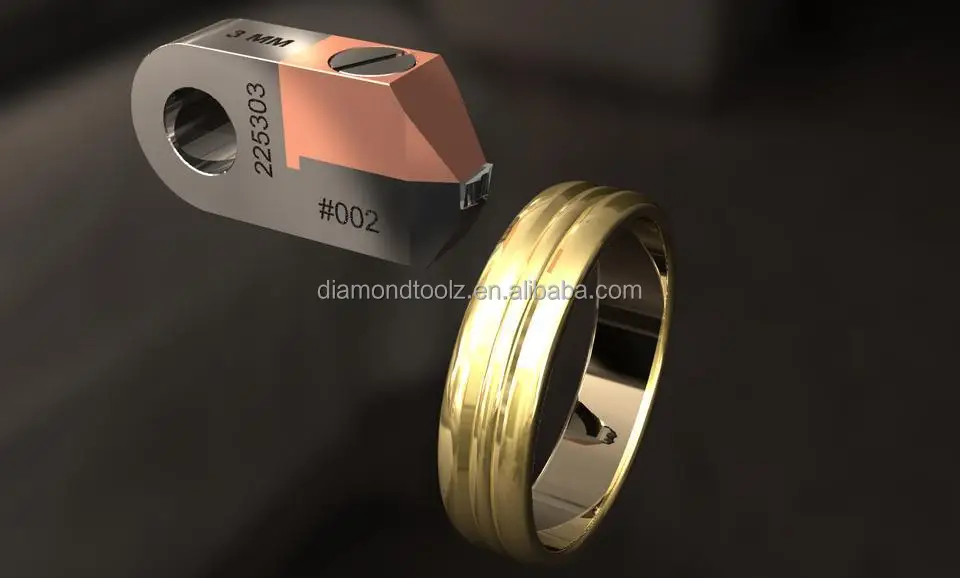 Diamond Cutting Tools 90 Degrees Posalux With Natural Diamond Faceting