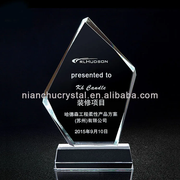 Sandblasted Crystal Award Plaques Blank Glass Plaques Wholesale Buy