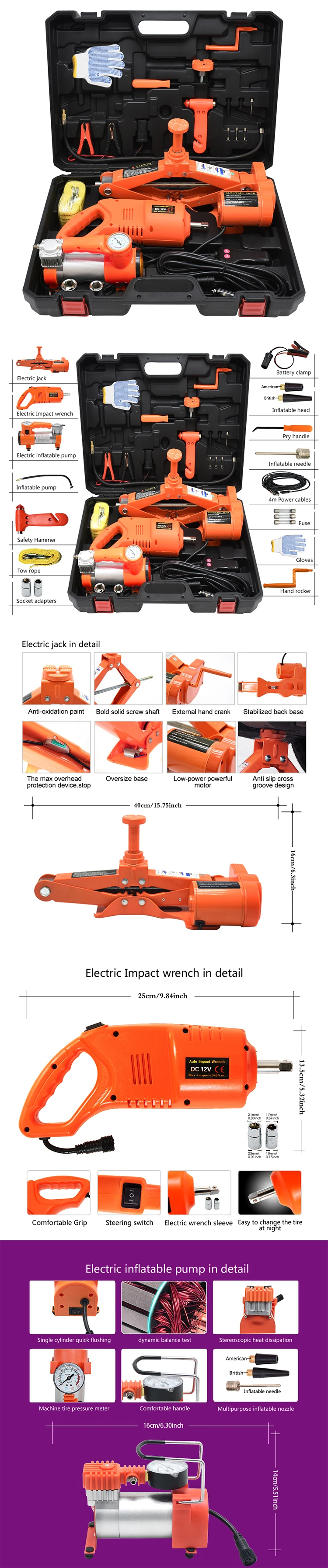 Professional automated best electric car jack price in pakistan
