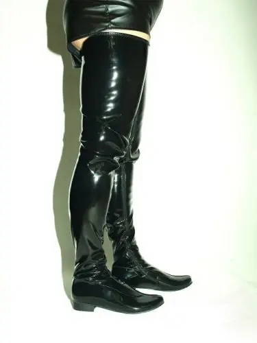Hoge Hakken Laarzen Latex Rubber 0cm Hels Maat 37 46 Hoge Hakken Laarzen Latex Rubber 0cm Hels Maat 37 46