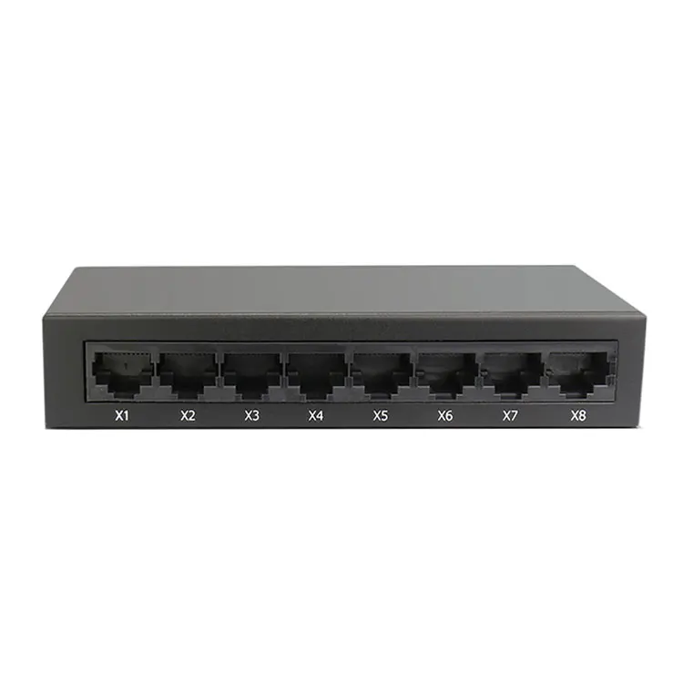 8-Port 10//100Mbps Ethernet Network Switch HUB Desktop Fast LAN Switcher Adapter