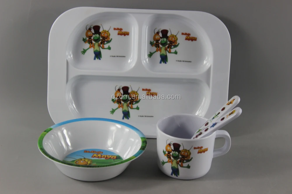 Complete Melamine Dinner Sets For Kids