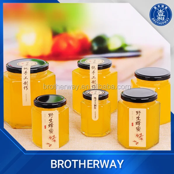 20ml 30ml Mini Honey Glass Jar,Cheap Round Clear Glass Honey Jar