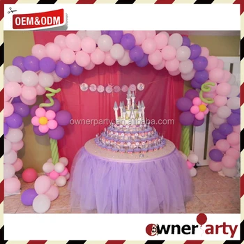 Tutu Table Dressing Table Skirt Cover For Baby Shower Party