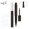 Professional duo head peel off eyebrow gel + long lasting waterproof automatical rotate eyebrow pencil