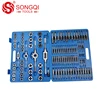 SongQi Thread tap and dies Alloy steel 110 pcs tap and die set