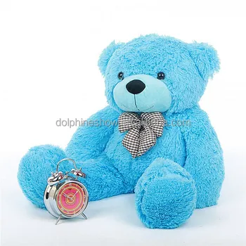 giant teddy bear blue