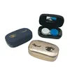 Cute kinds of color contact lens case with FDA and MSDS certificate contact lens case custom