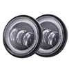 4-1/2" LED Halo Auxiliary Spot Fog 4.5" Passing Lights Lamps Driving Light for Harley Motorcycle