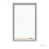 White Painted Clad Wood Right-Handed Casement Window