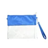 Wholesale Fashion Monogrammed Clear Wristlet For Women