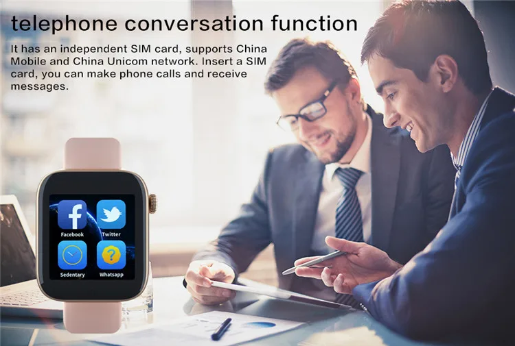 2020 Newest High Quality W6 SIM Smart Watch with Camera for IOS Android like IWO 6 7 8 10 11 Smartwatch for iphone xs max