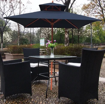 Sun Garden Parasol Wooden Hanging Outdoor Patio Umbrella Sun Garden Parasol Wooden Hanging Outdoor Patio Umbrella