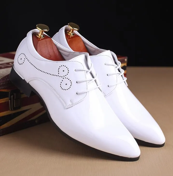 Sh10791a 2018 Latest Classic Pure Red Men Leather Dress Shoes - Buy ...