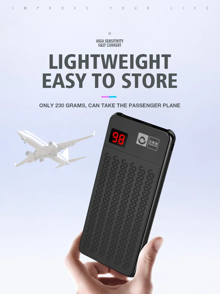 High feedback for iphone power banks 10000mah non-slip slim universal mobile power banks - ANKUX.COM