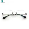 Eyeglasses New Big Women Fashion Unique Rimless Frames Glasses