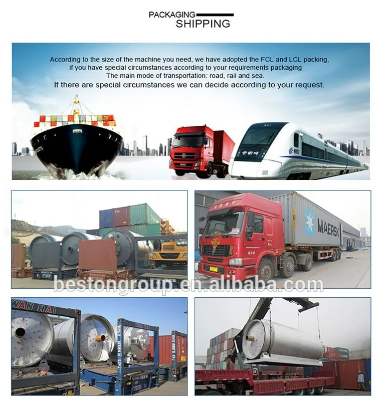 The latest tire to oil retreading plastic scrap pyrolysis equipment prices