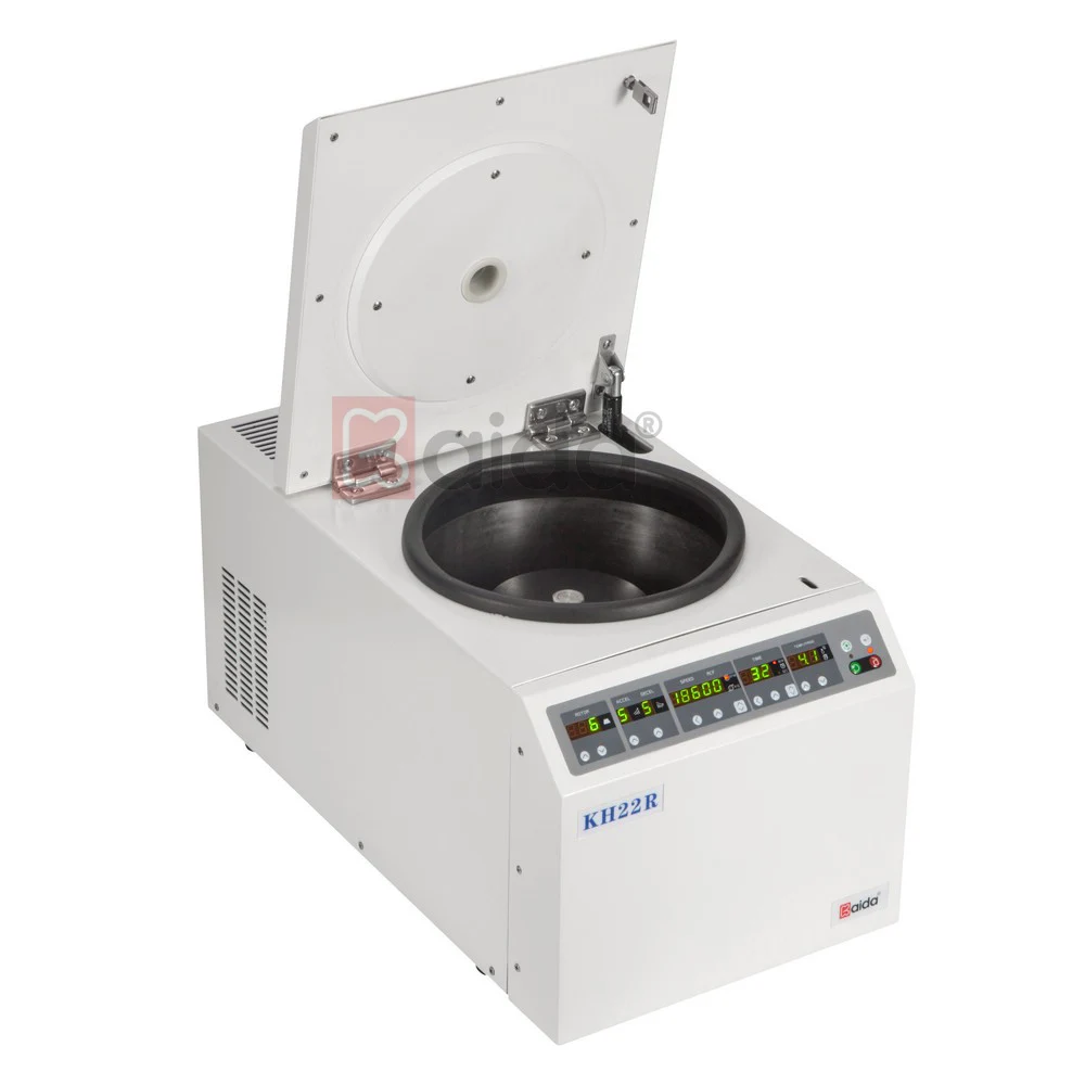 Kh22r Benchtop High Speed Refrigerated Centrifuge With Multi Screen