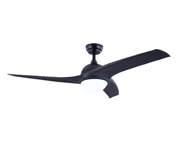 White Or Black 52 In Silence 3 Speed Living Room Ceiling Fan With Light Buy Three Blades Big Ceiling Fan With Light High Speed Ceiling Fan Ceiling