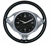 Unique design plastic car steering wheel shape wall clock