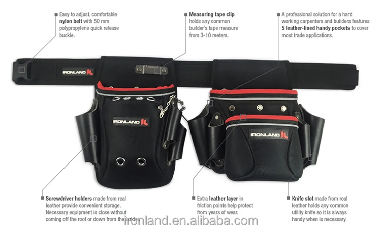 Work Organizer Waist Tool Bag