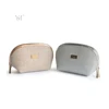 custom woman ladies zipper clutch makeup bag ,glitter leather travel make up pouch
