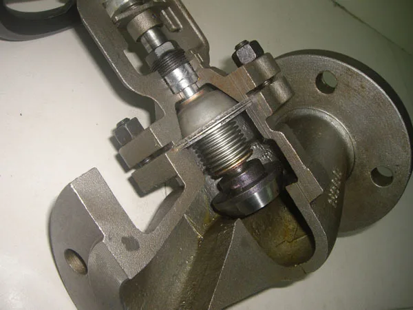 din forged bellow sealed globe valve tianjin