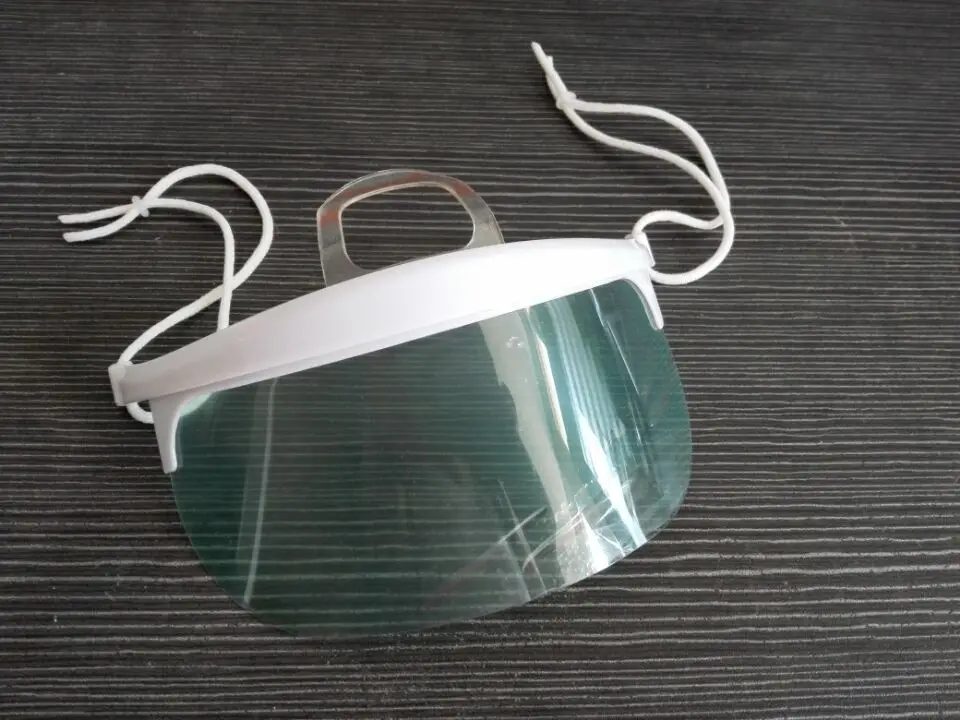 Single Anti-fog Transparent Plastic Face Mask For Food