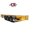 Tri axles 20ft 40ft 45ft Container Skeleton Semi Trailer