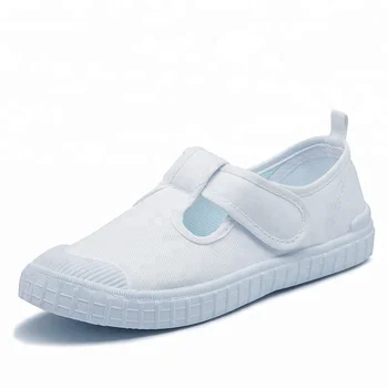 white canvas shoes for school
