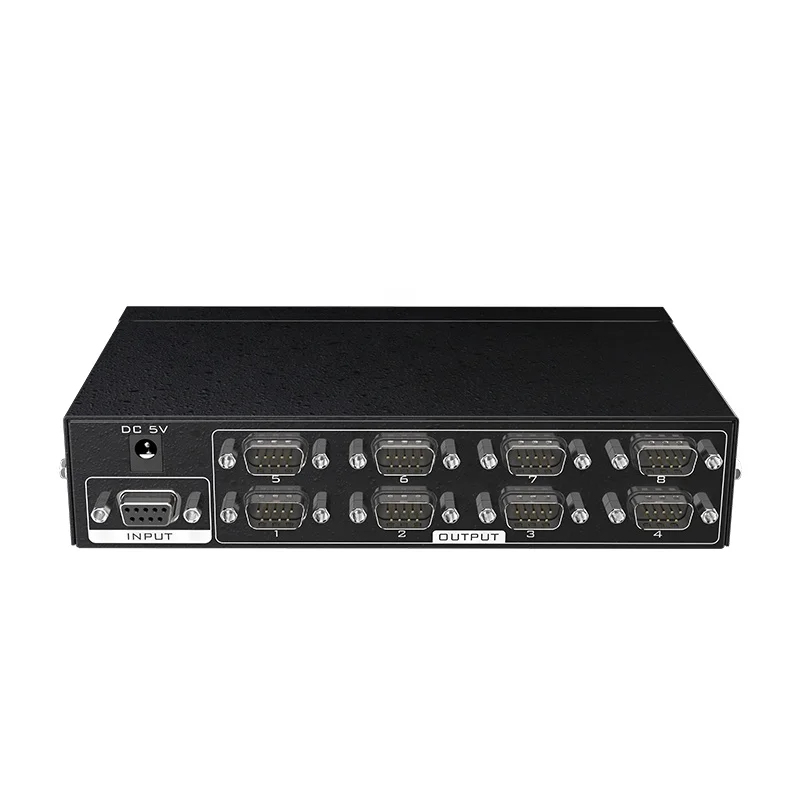 Bidirection 1x8 8 Port Serial Splitter Rs232 Buy 1x8 Splitter,8 Port