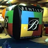 Customized logo inflatable cube flying balloons for advertisement H4175