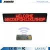HOT SALE!!! Led sign board remote control,Electronic Information board,Hotel message board