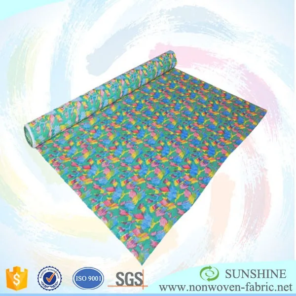 100%Polypropylene Material and Nonwoven Technics Printed PP Nonwoven